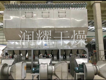 XF係列(liè)臥式沸騰幹燥機