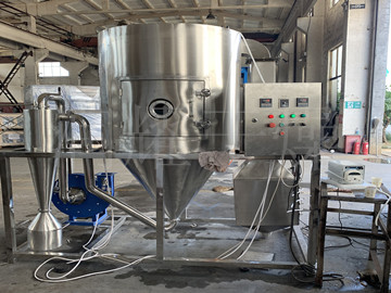 噴霧幹（gàn）燥機試機阿拉伯膠成（chéng）功（gōng）
