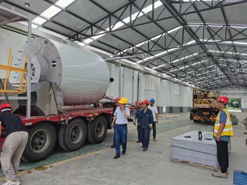 LPG-（蛋白粉）專用離心噴霧幹燥，出廠前工廠整機（jī）試組裝，確保客戶現場安裝便捷